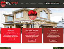 Tablet Screenshot of bigapplesupplyinc.com